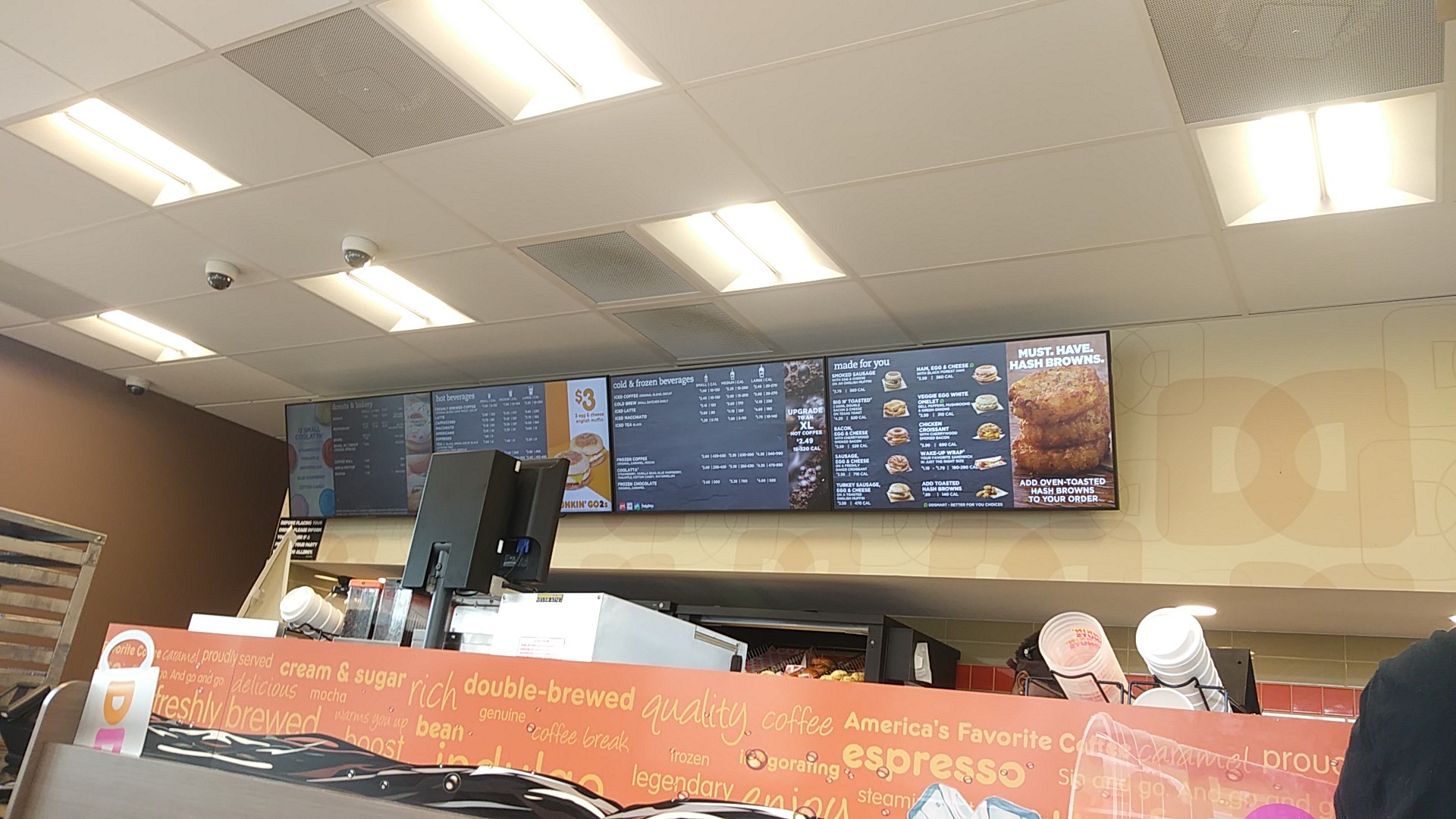 Dunkin' Menu