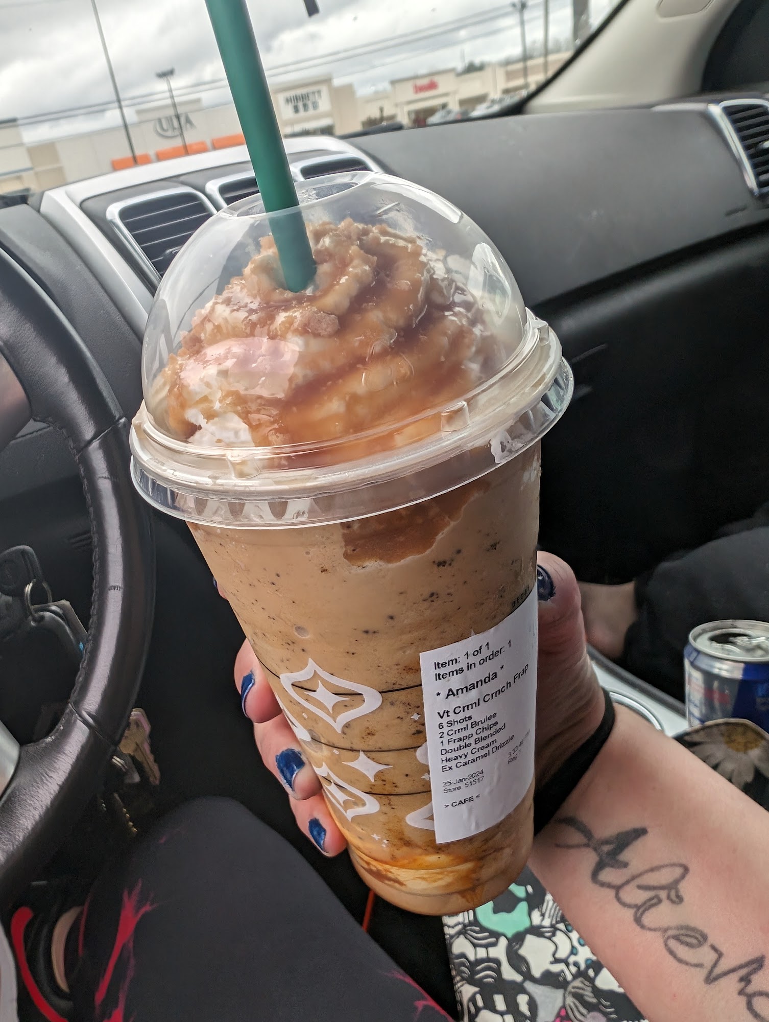 Starbucks Menu