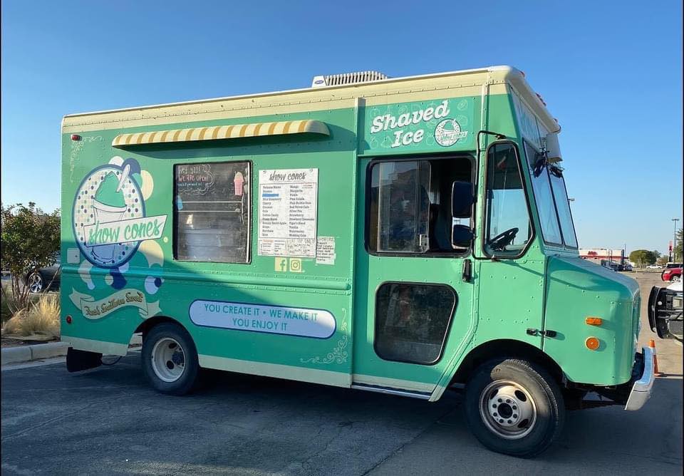 Show Cones Shaved Ice Menu