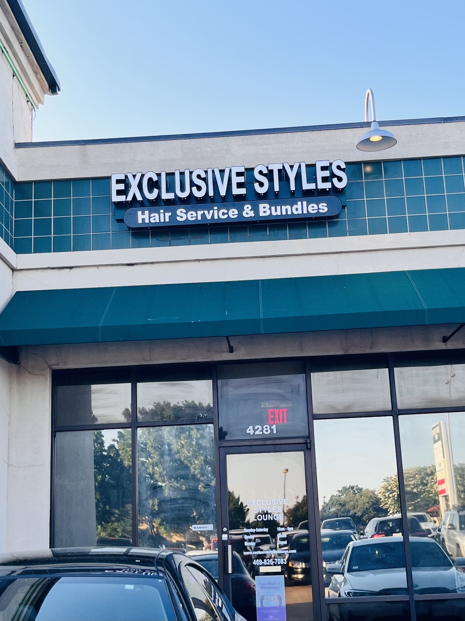 Exclusive Styles Lounge 4281 Belt Line Rd, Addison Texas 75001