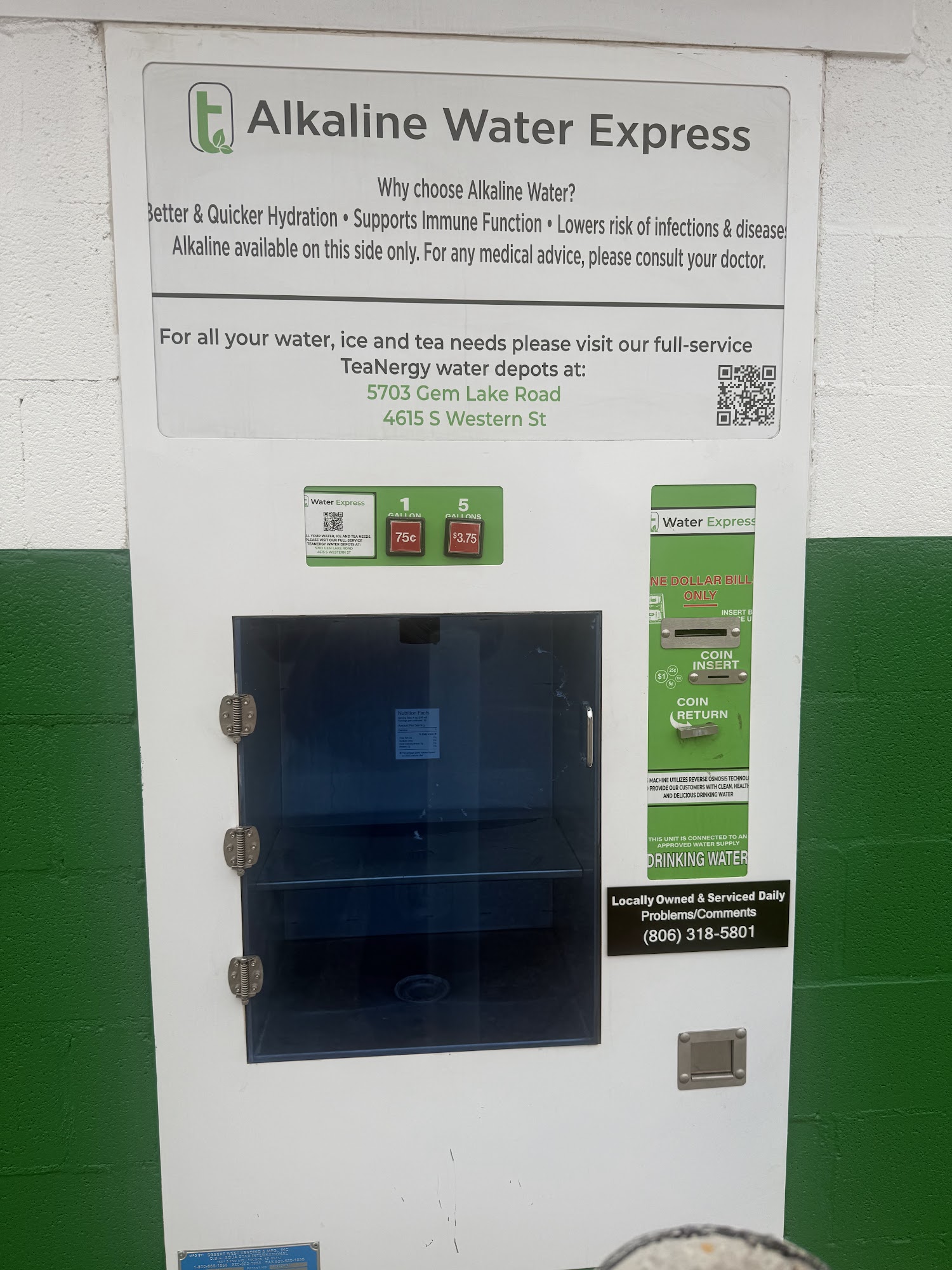 Tea2Go TeaN'ergy Menu