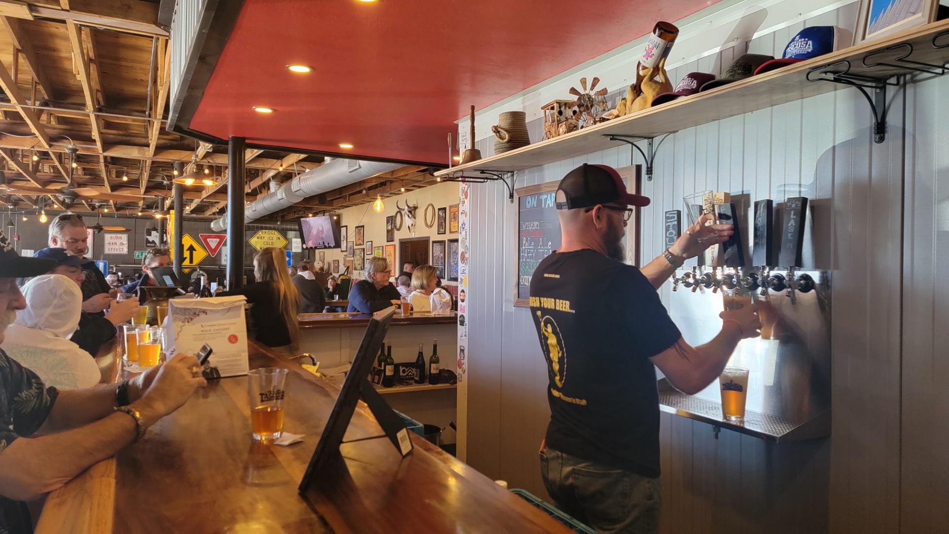 Old Tascosa Brewery Menu