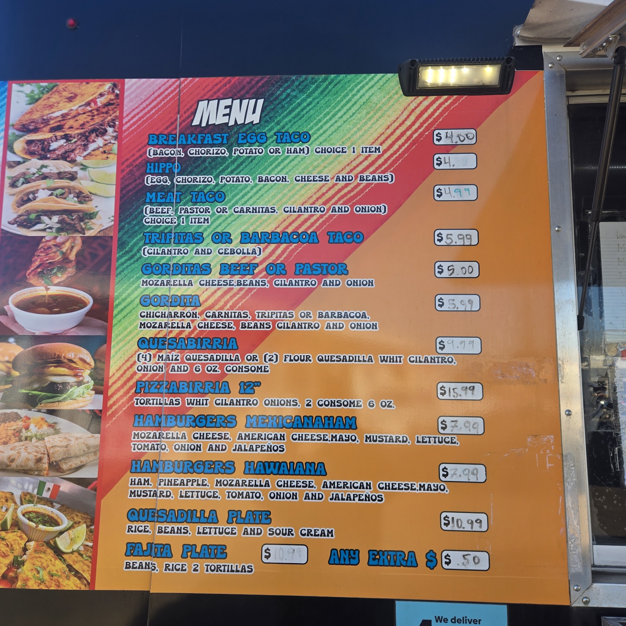 El Gran Sabor Menu