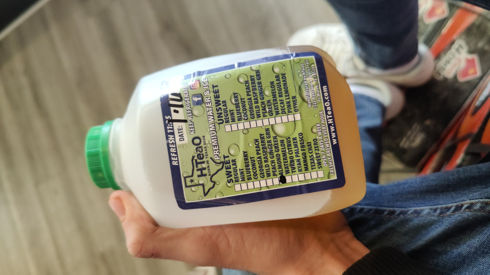 HTeaO - Arlington Menu