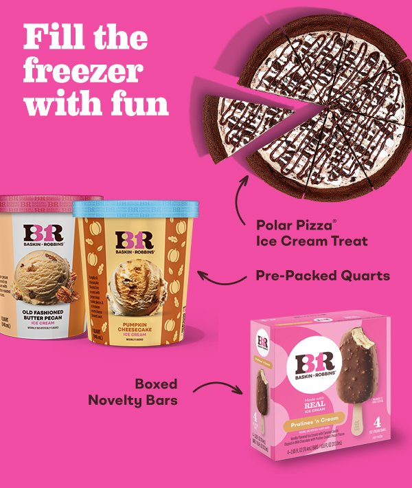 Baskin-Robbins Menu