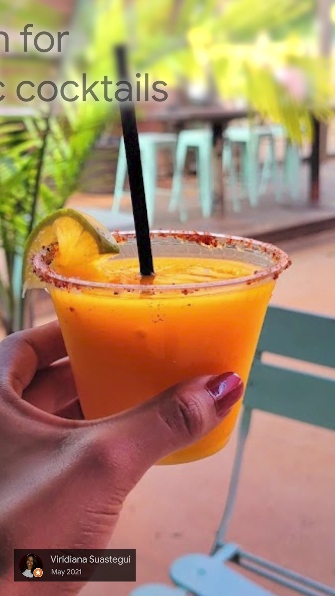 The Volstead Lounge Menu