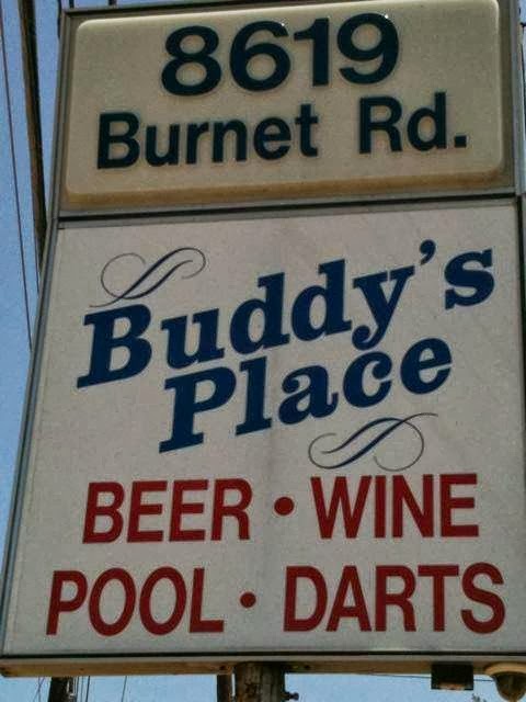 Buddy's Place Menu