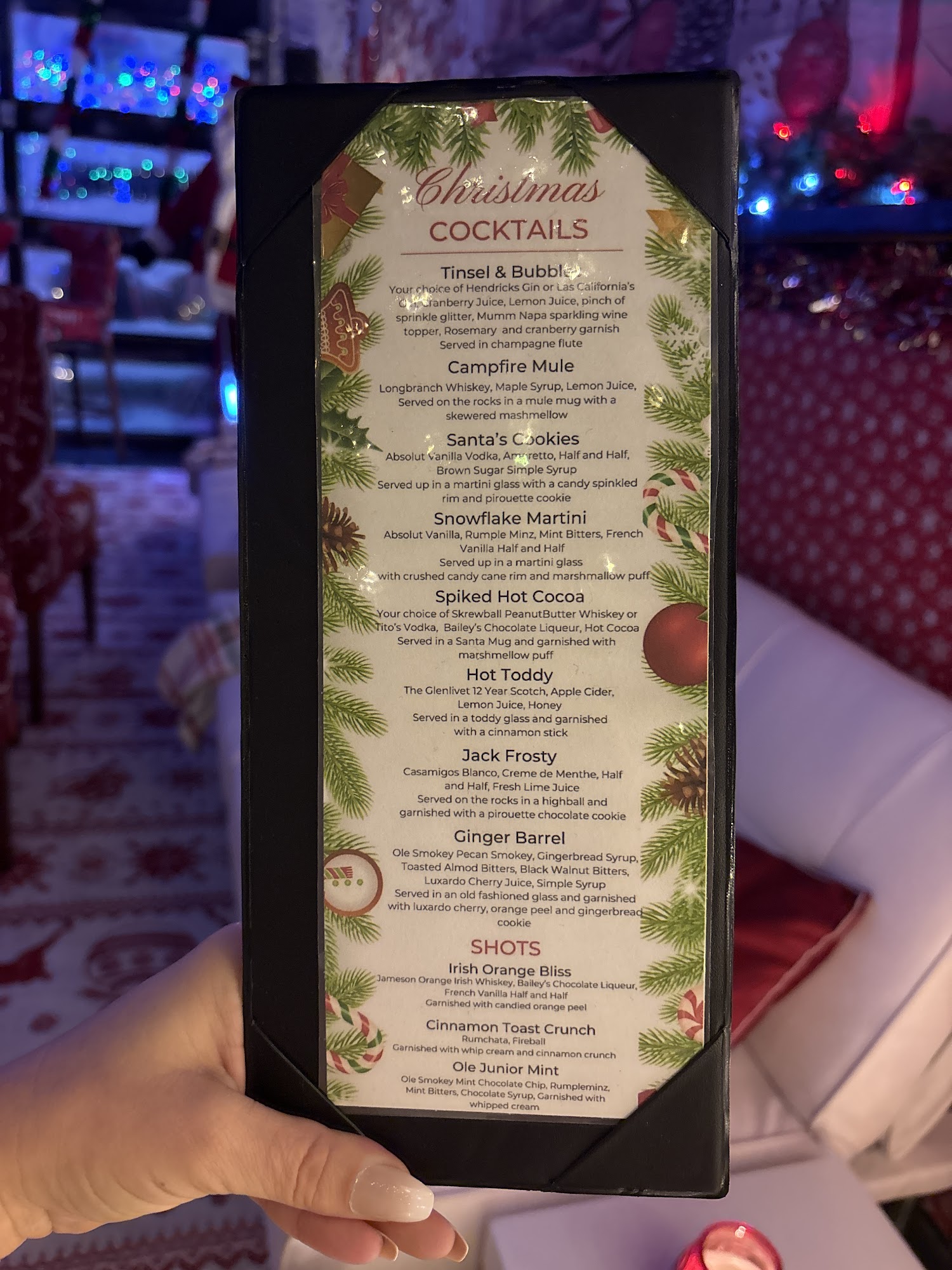 Manchaca Sports Bar Menu