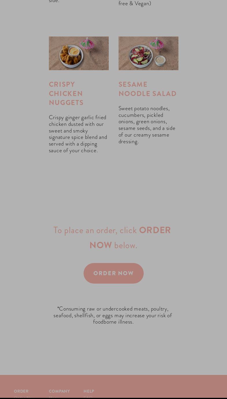 lulubowls (Hawaiian-Inspired Bowls- Frontage) Menu