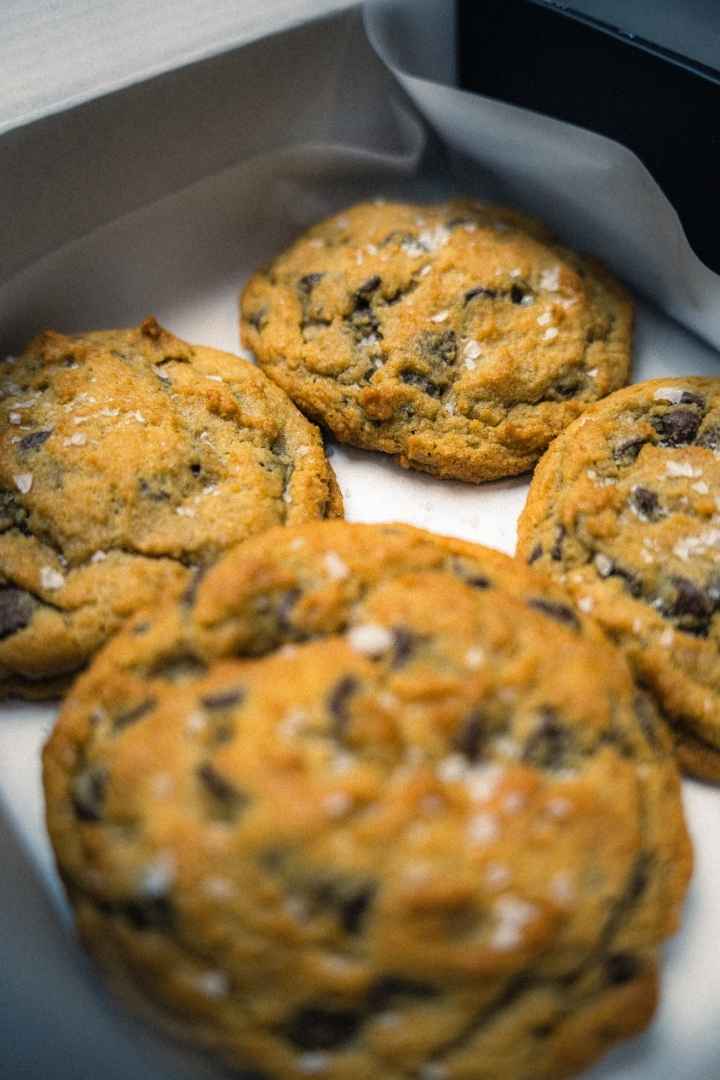 Kurty's Cookies Menu