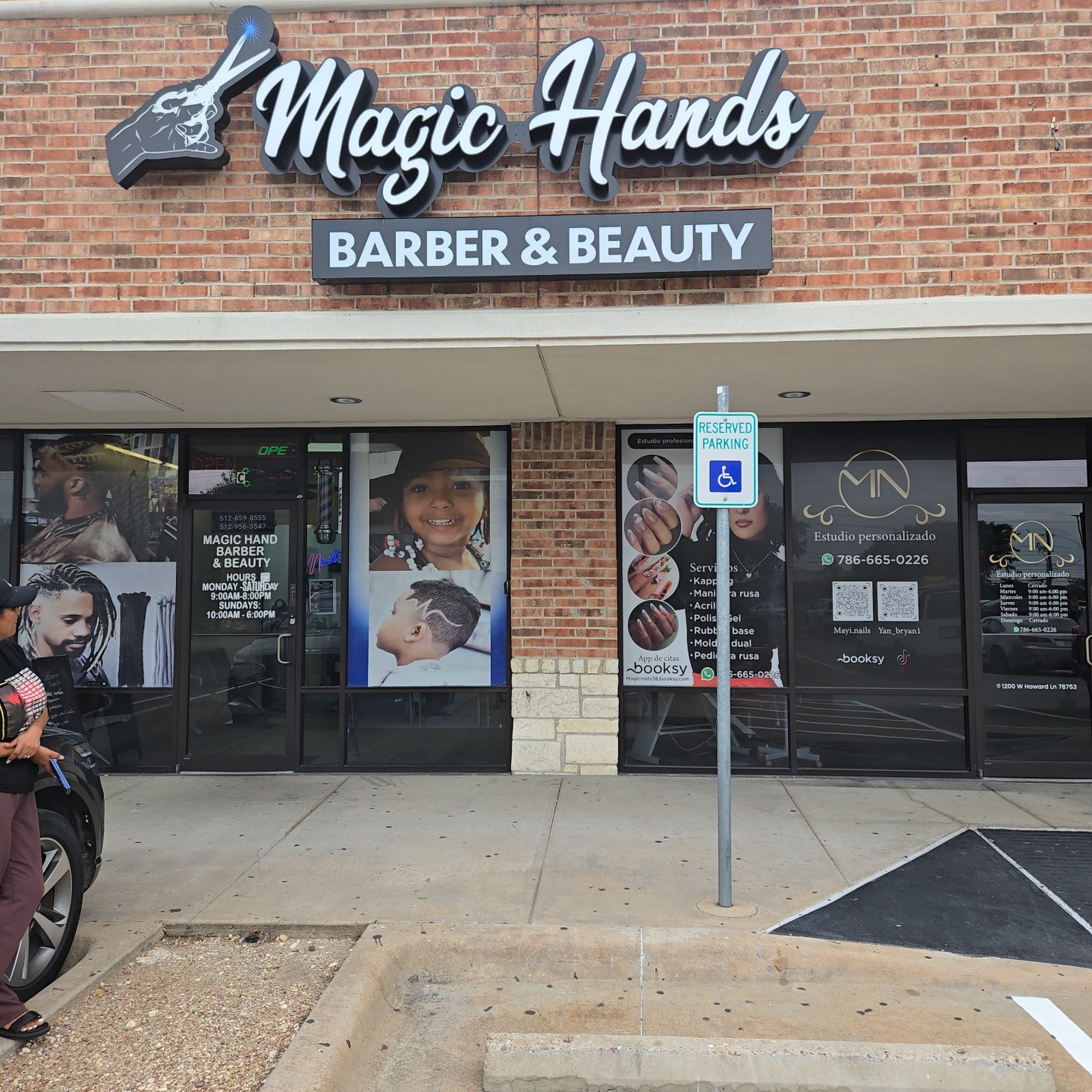 Magic Hand Barber and Beauty 1200 W Howard Ln, Austin Texas 78753