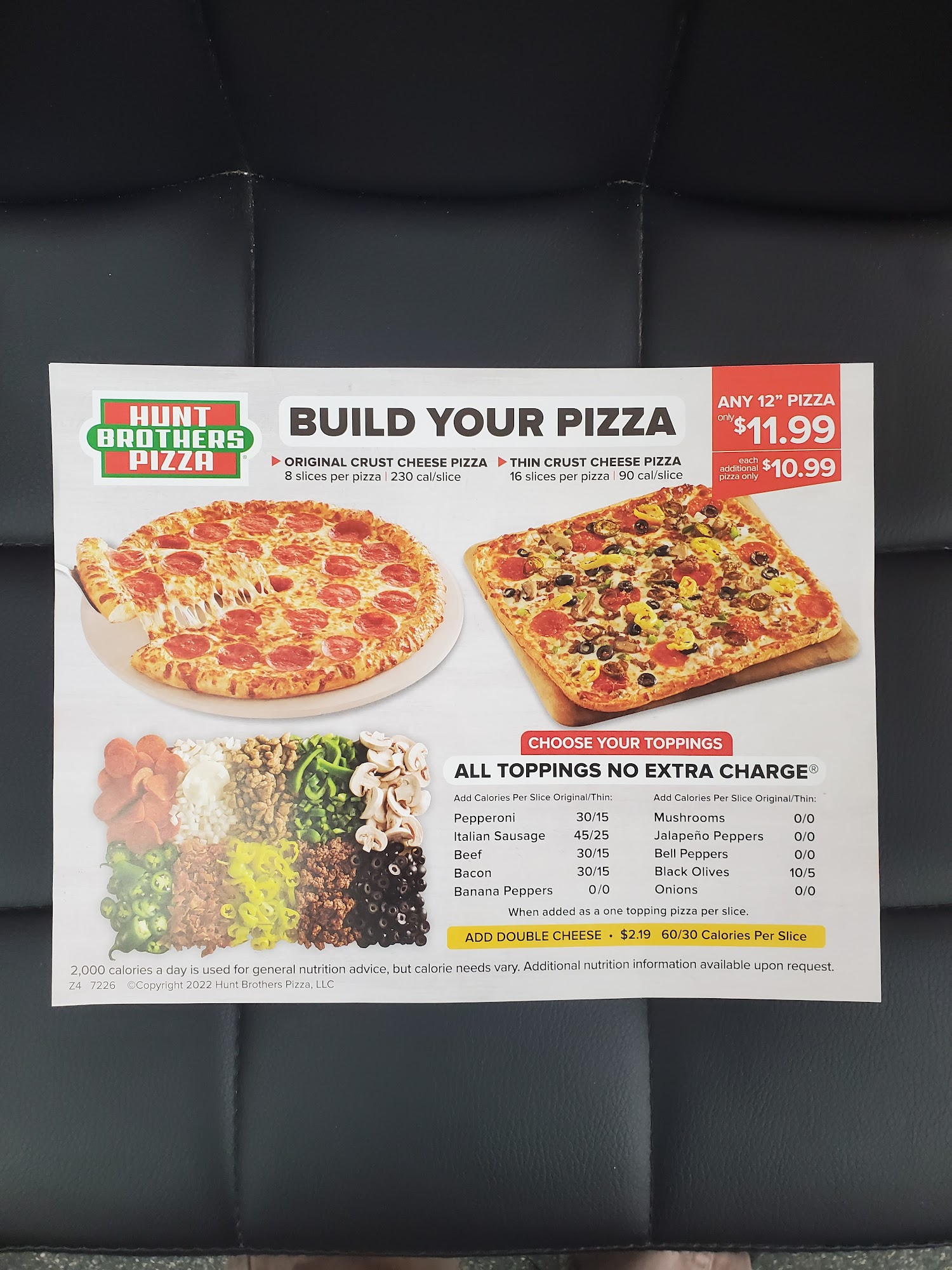 The Goody Grill Menu