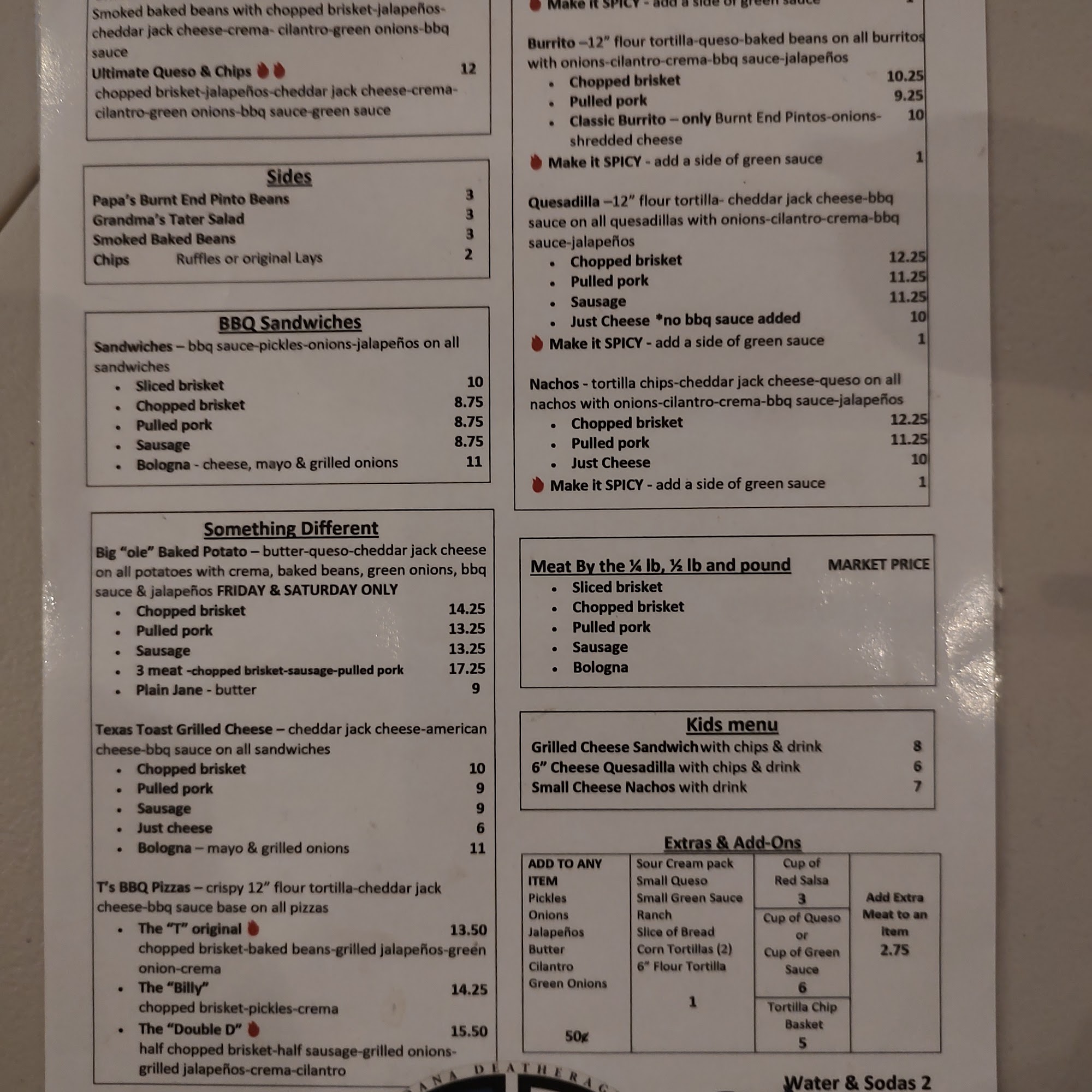 Double D BBQ Bluff Dale