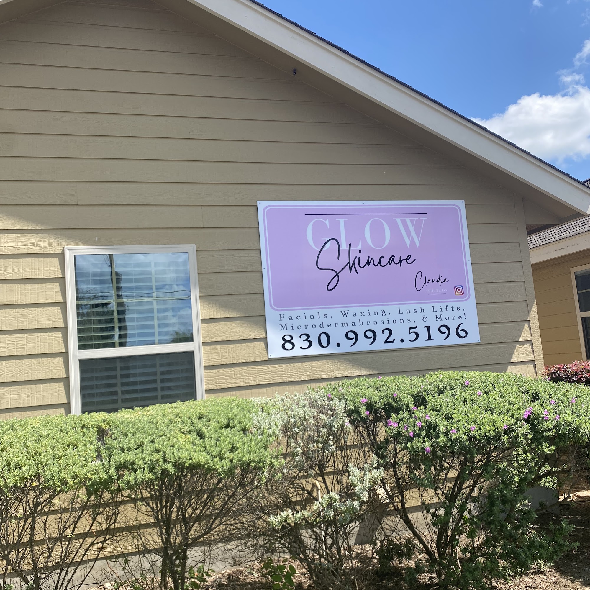 Glow Skincare 1015 N School St Suite E, Boerne Texas 78006