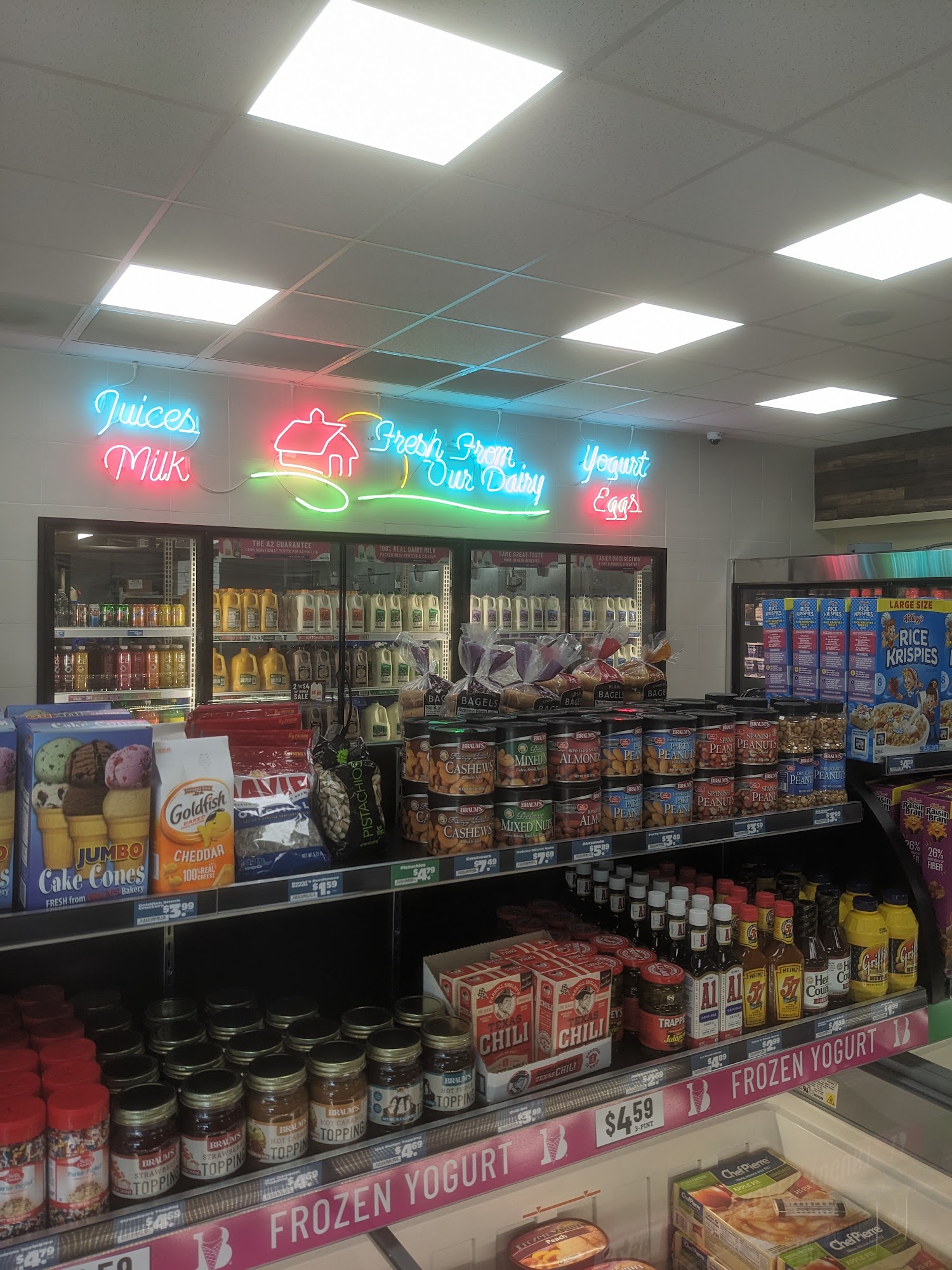 Braum's Ice Cream & Dairy Store Menu