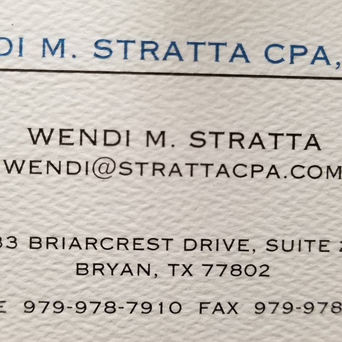 Wendi M Stratta CPA, PLLC