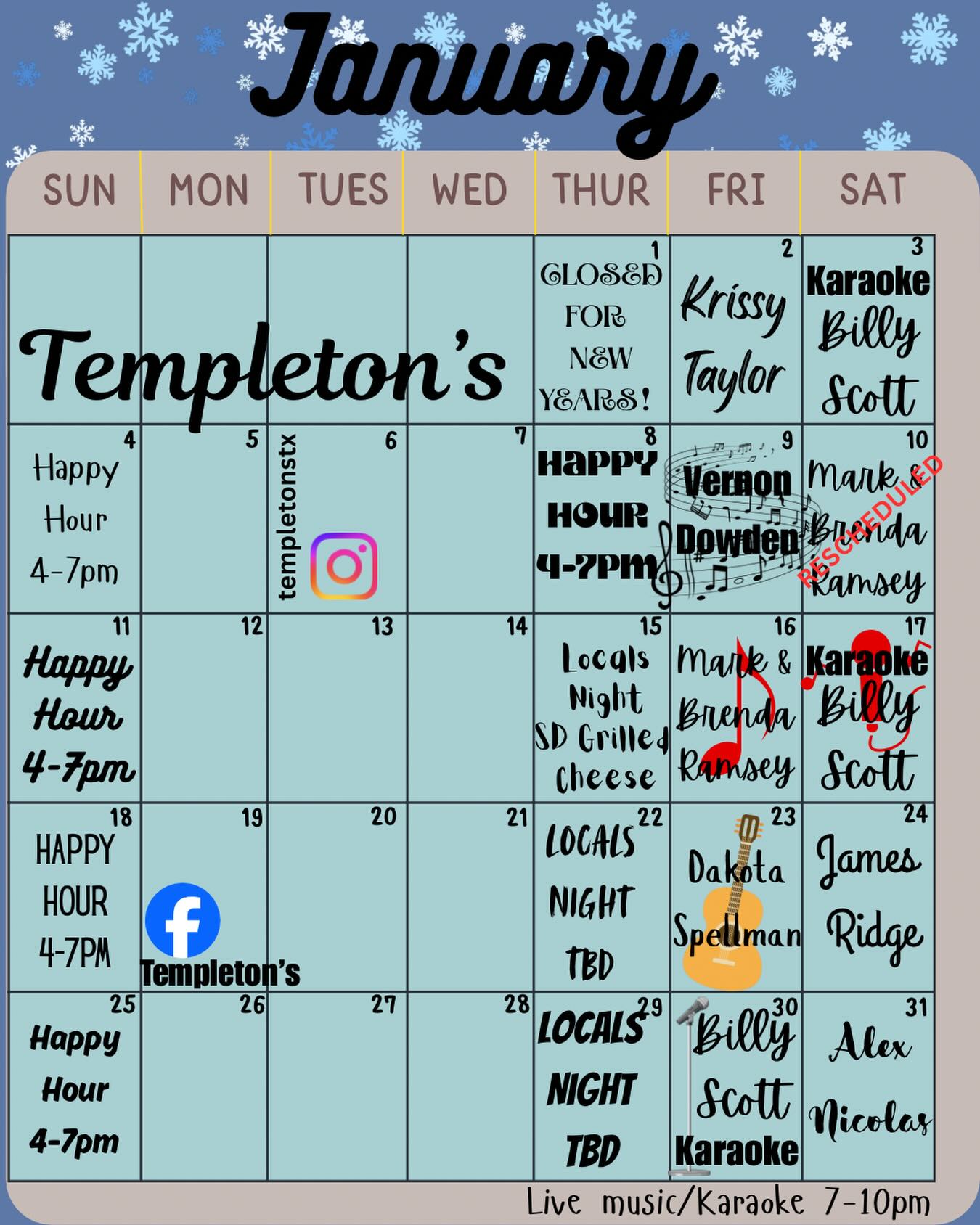 Templeton's Tavern Burnet