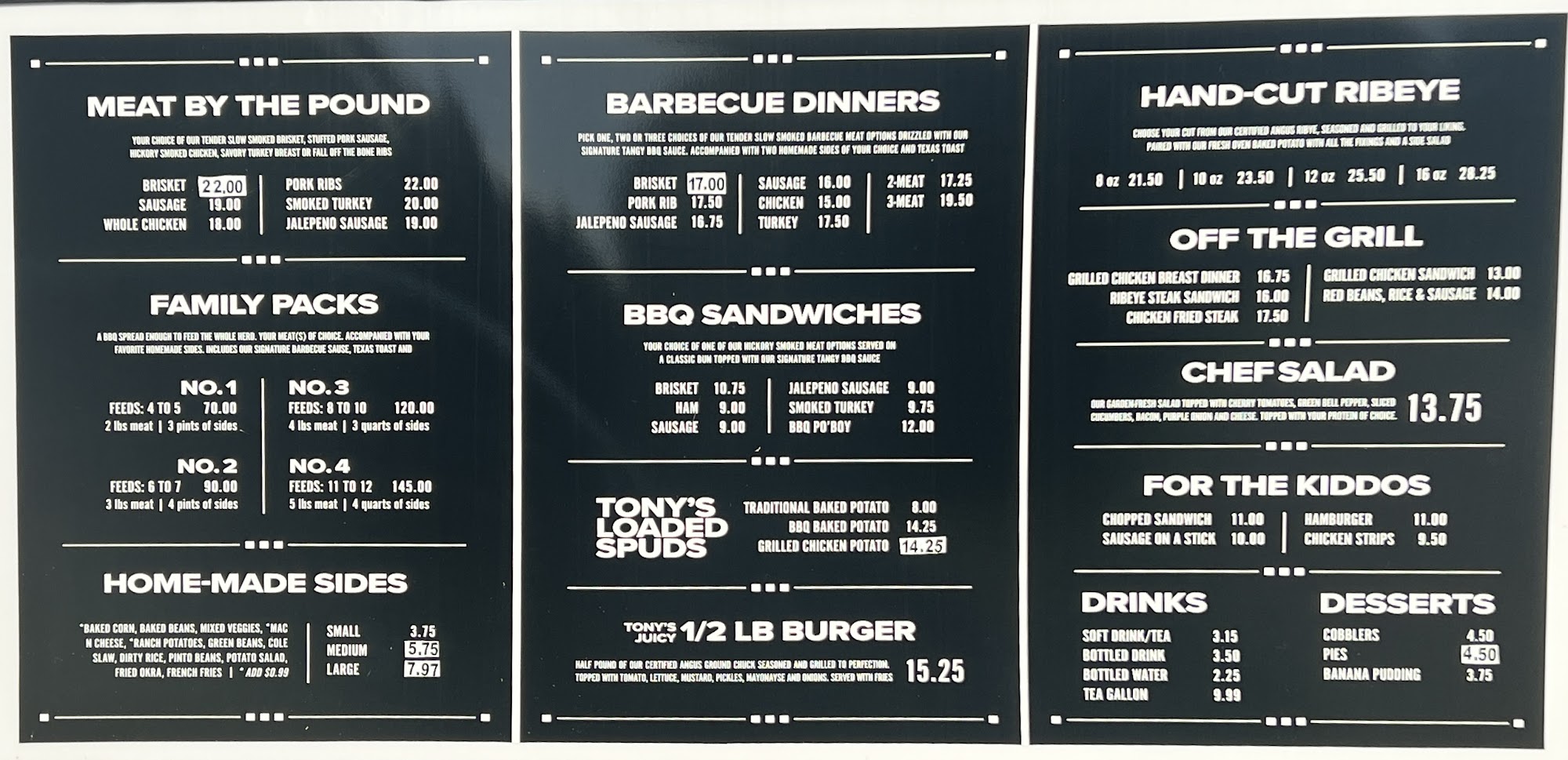 Tony's BBQ & Steakhouse Channelview