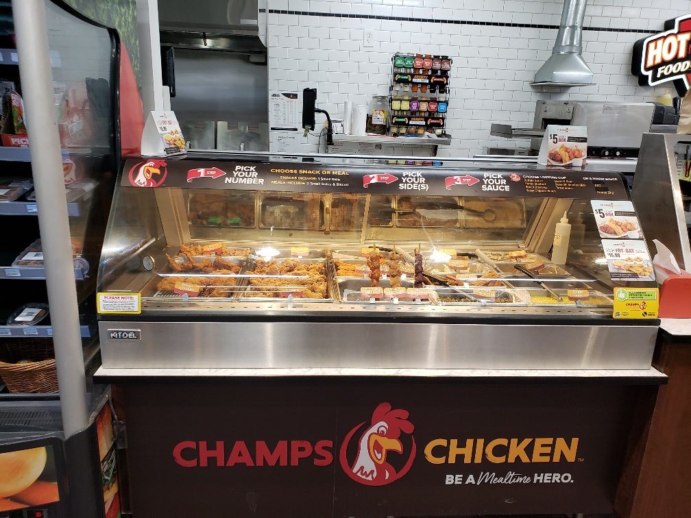 Champs Chicken Menu