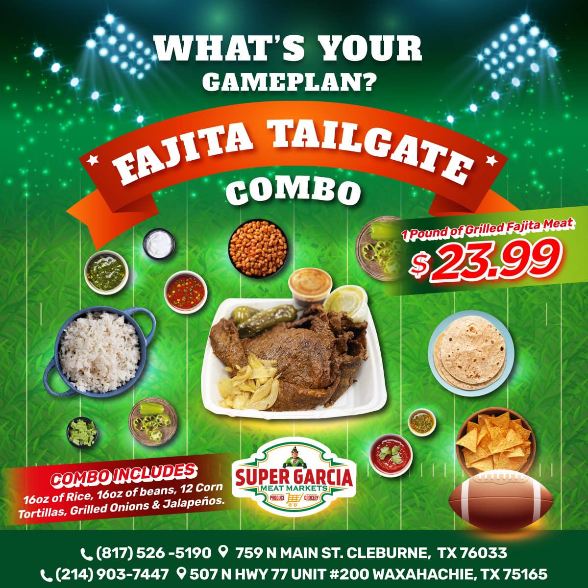 Super Garcia Meat Markets #2 Menu