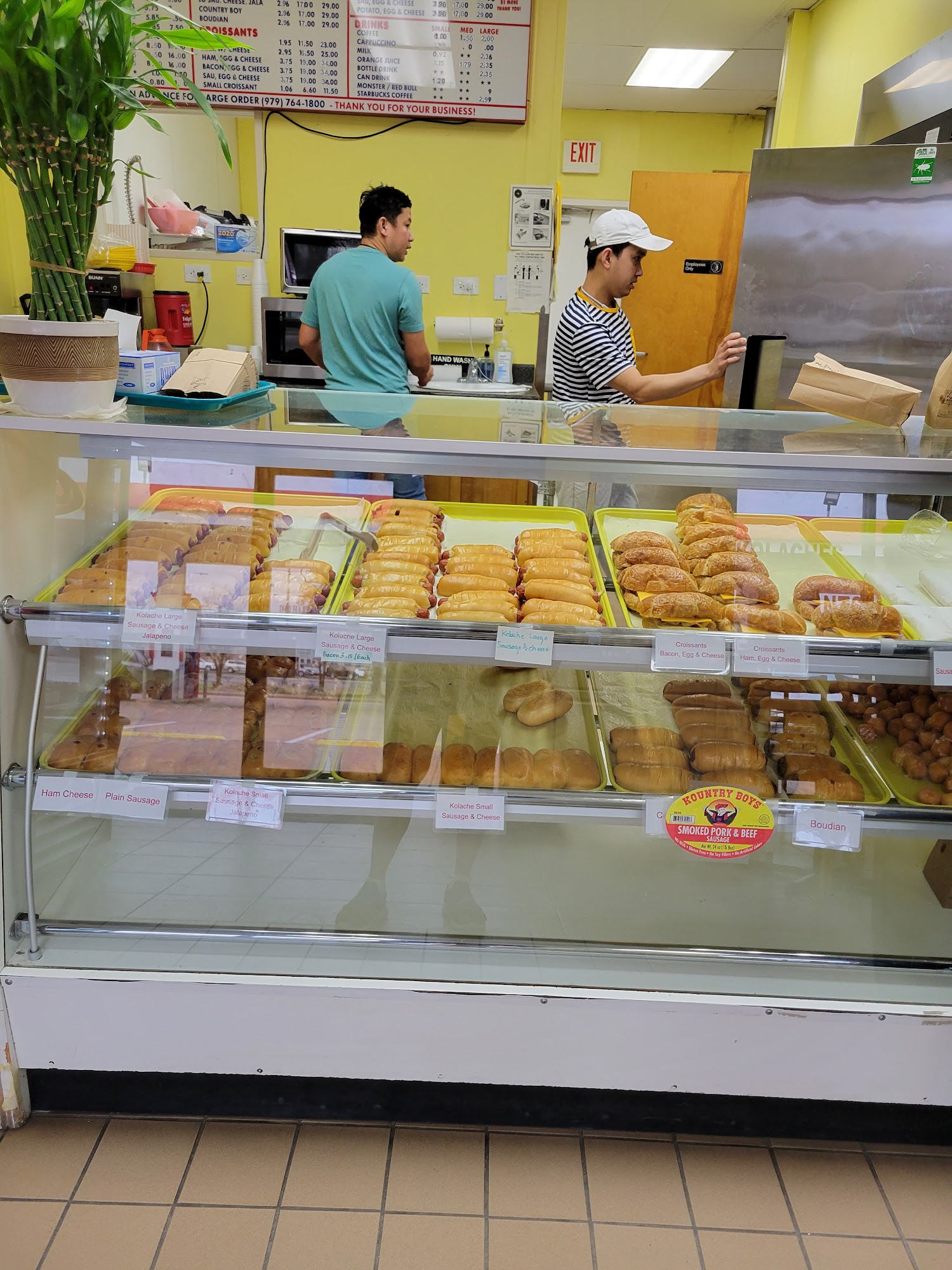 Donald's Donuts Menu