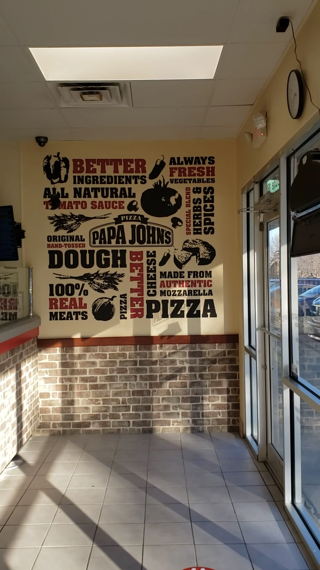 Papa Johns Pizza Menu