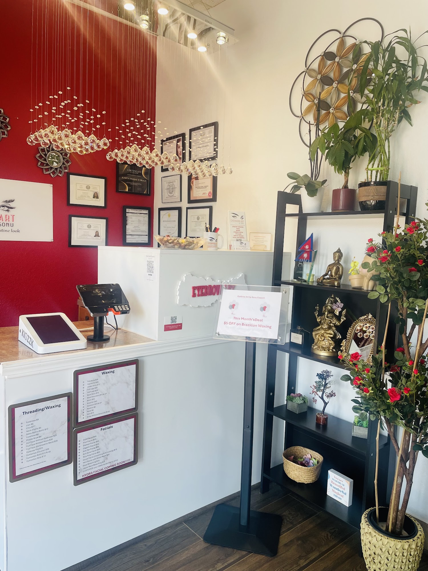 Eyebrow Art by Sonu Threading and Spa 150 S Denton Tap Rd #108a, Coppell Texas 75019