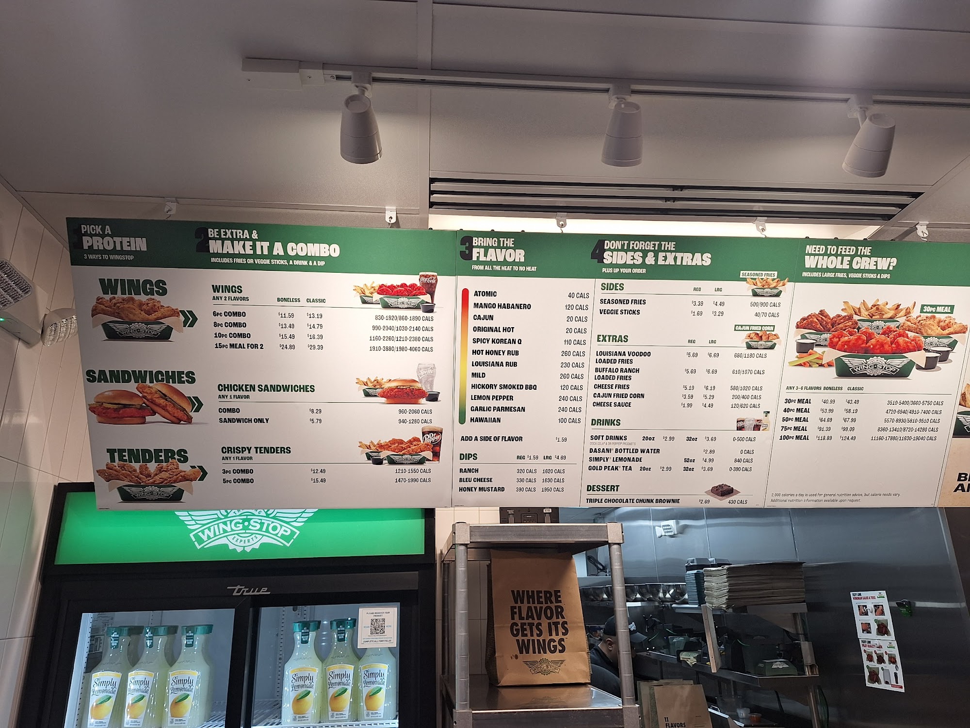 Wingstop Menu