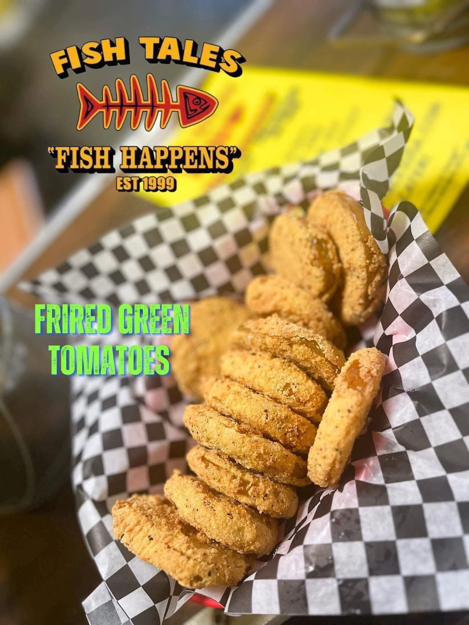 Fish Tales Corrigan Menu