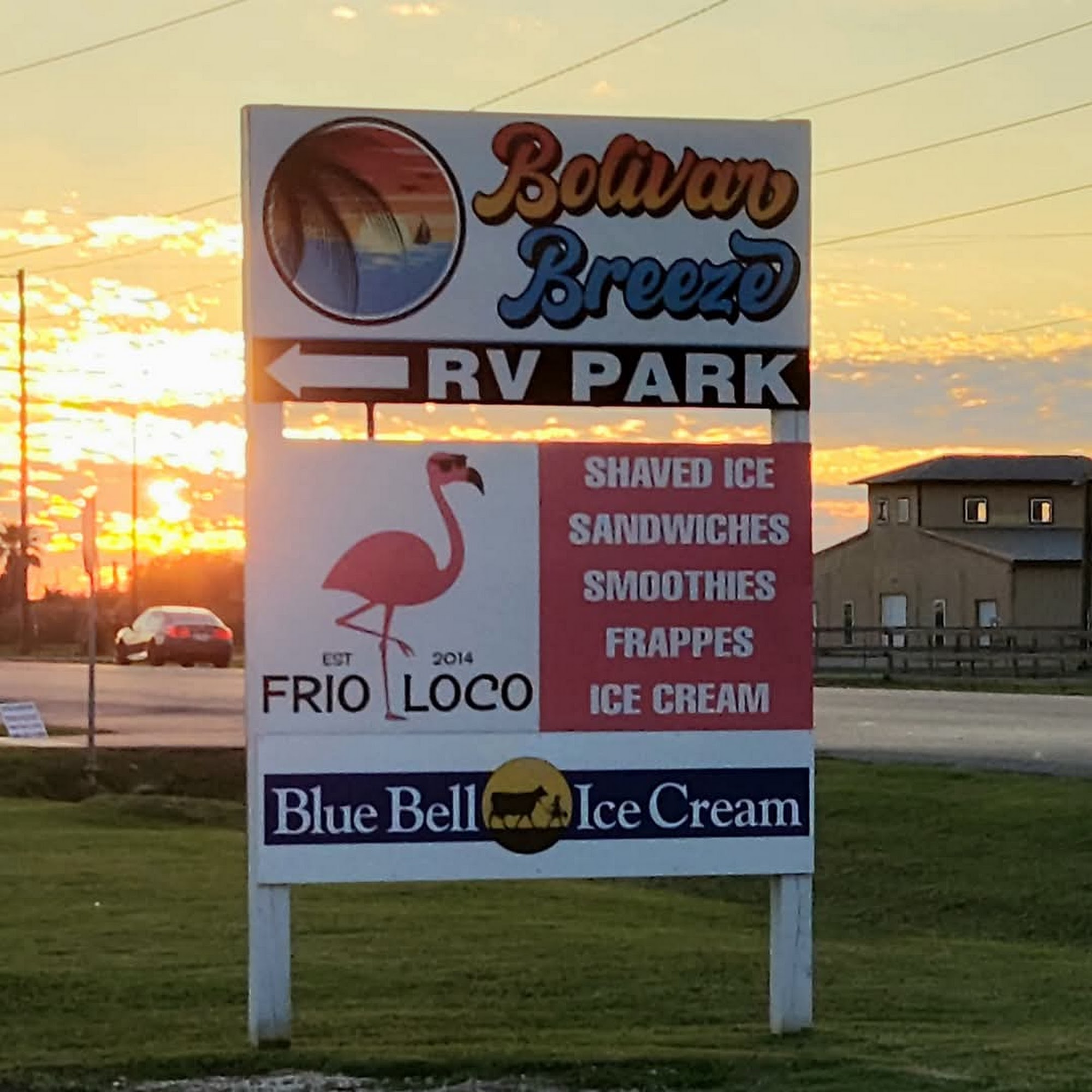 Frio Loco | Coffee & Shaved Ice Crystal Beach