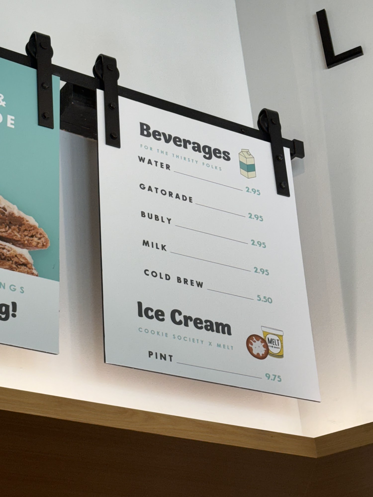 Cookie Society-Addison Menu