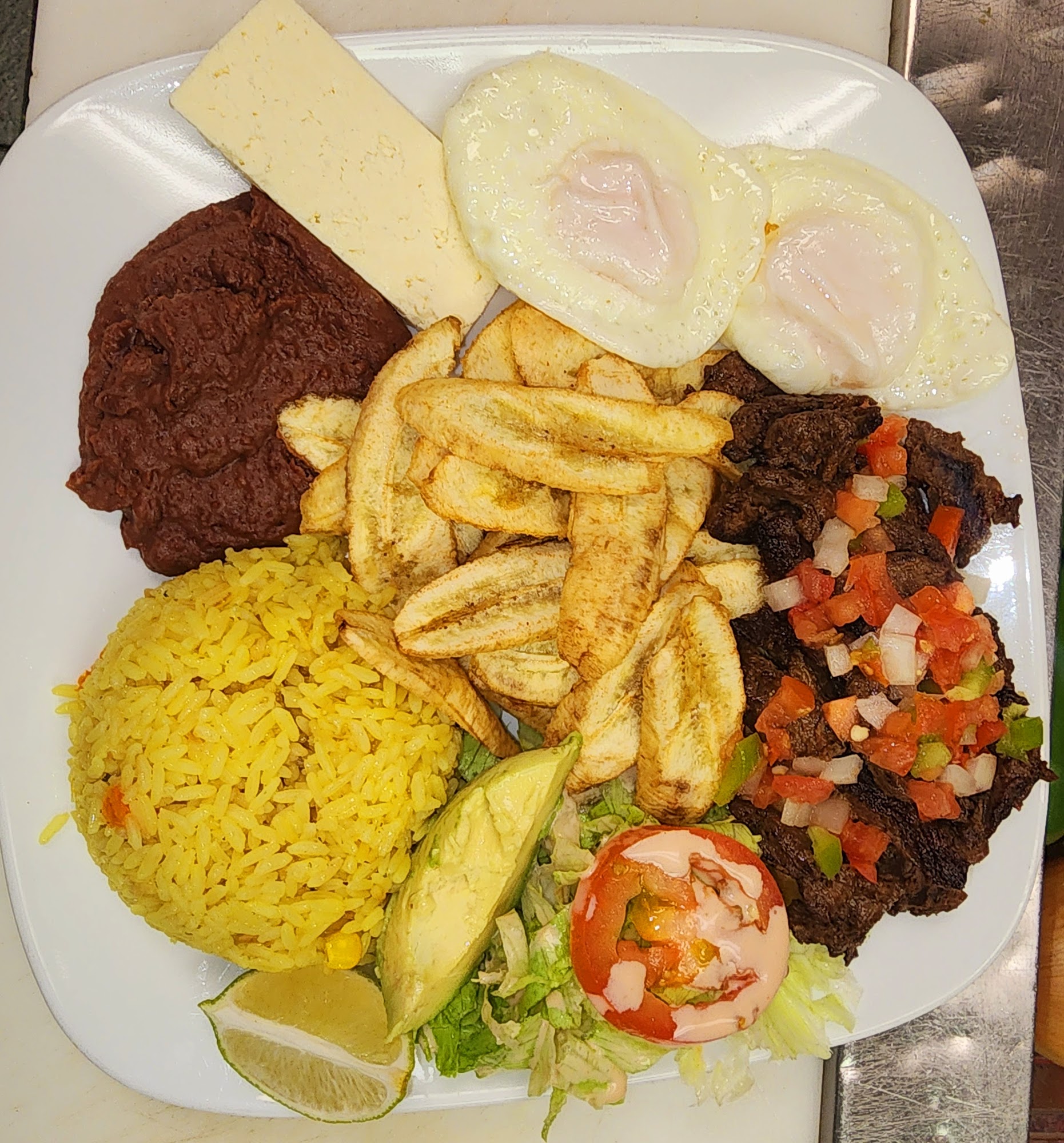Mi pequeño Honduras Menu