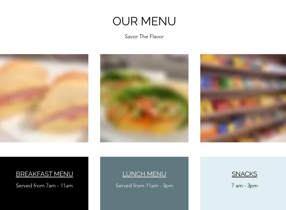 Sherry Lane Deli Menu
