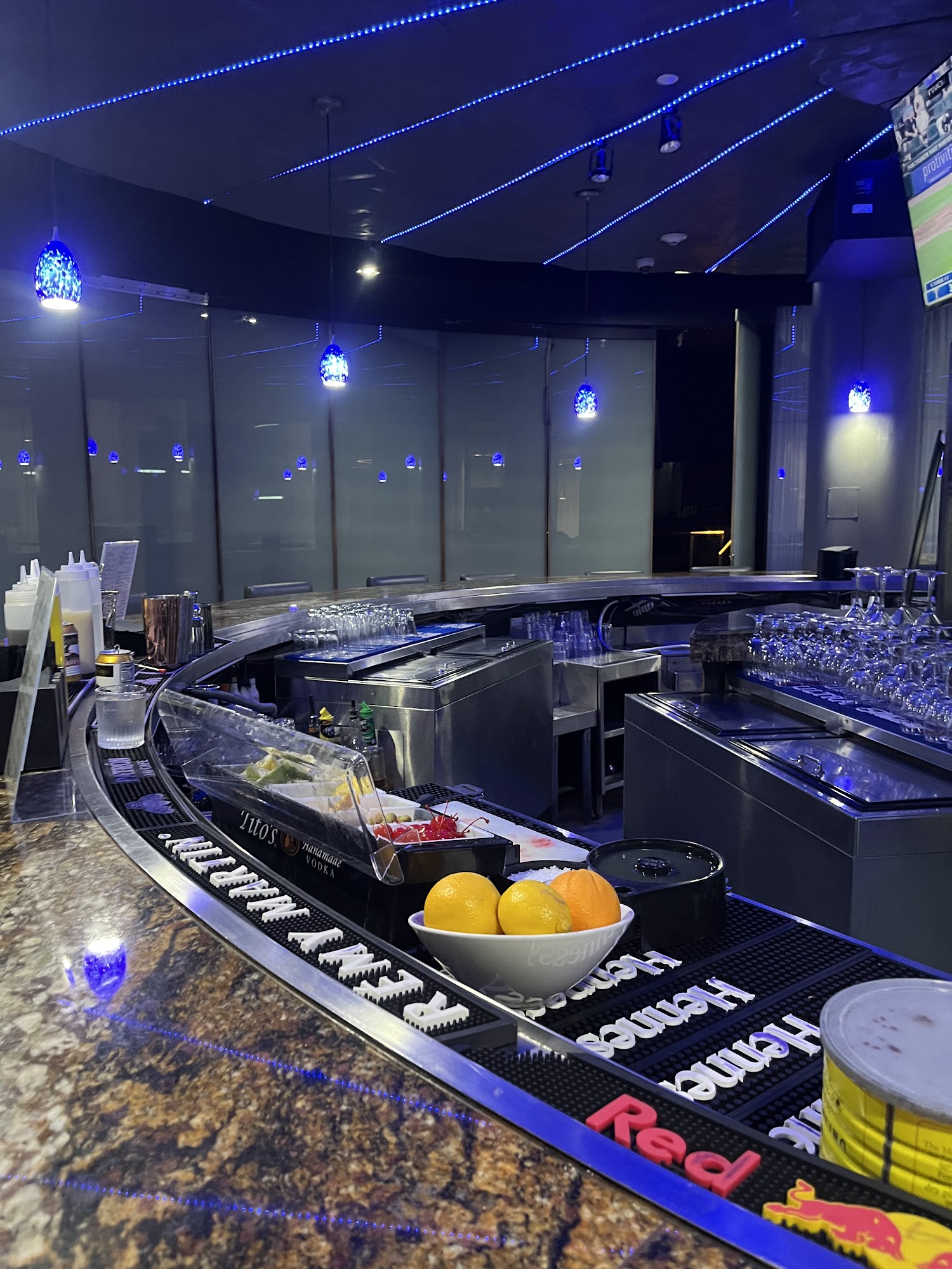 Thrive Nightclub Menu