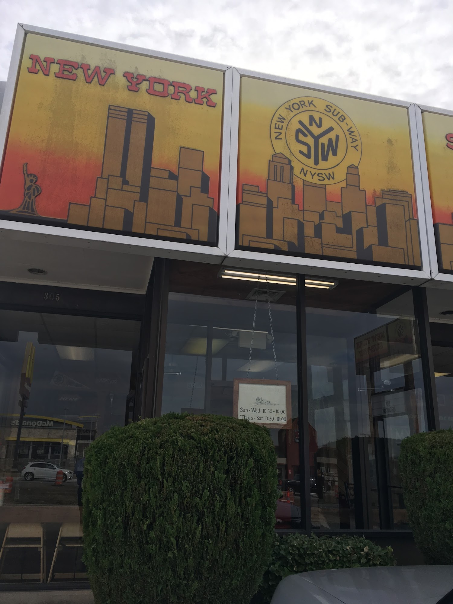 New York Sub-Way Denton