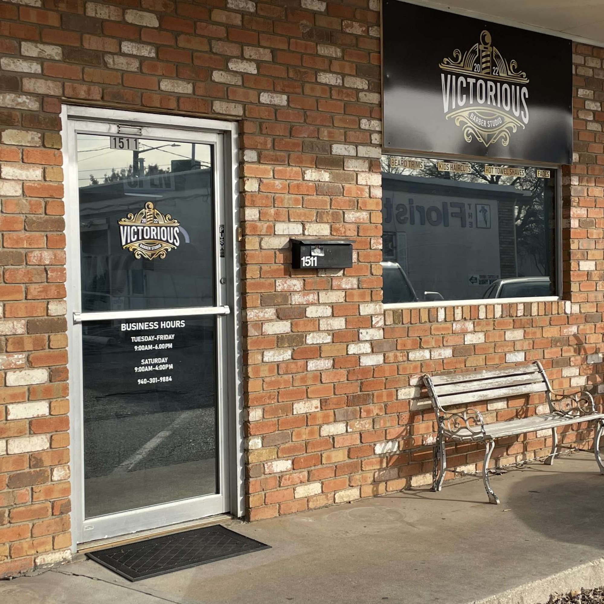 Victorious Barber Studio LLC 1511 Malone St, Denton Texas 76201