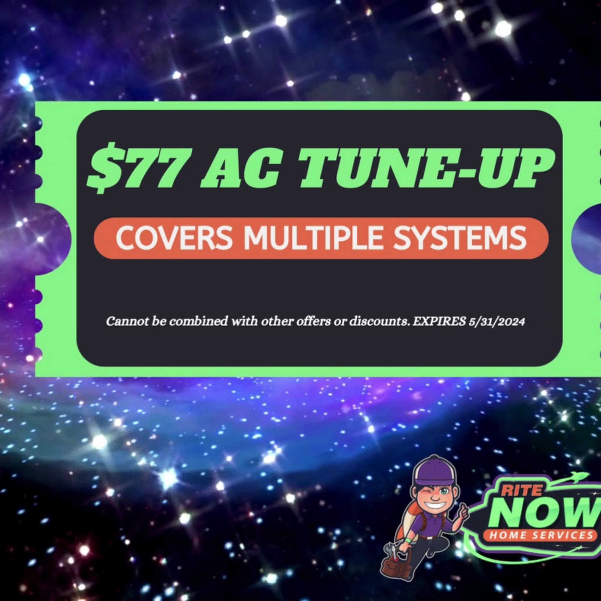 Rite Now A/C and Heating 1301 Bridges St, Denton, TX 76208