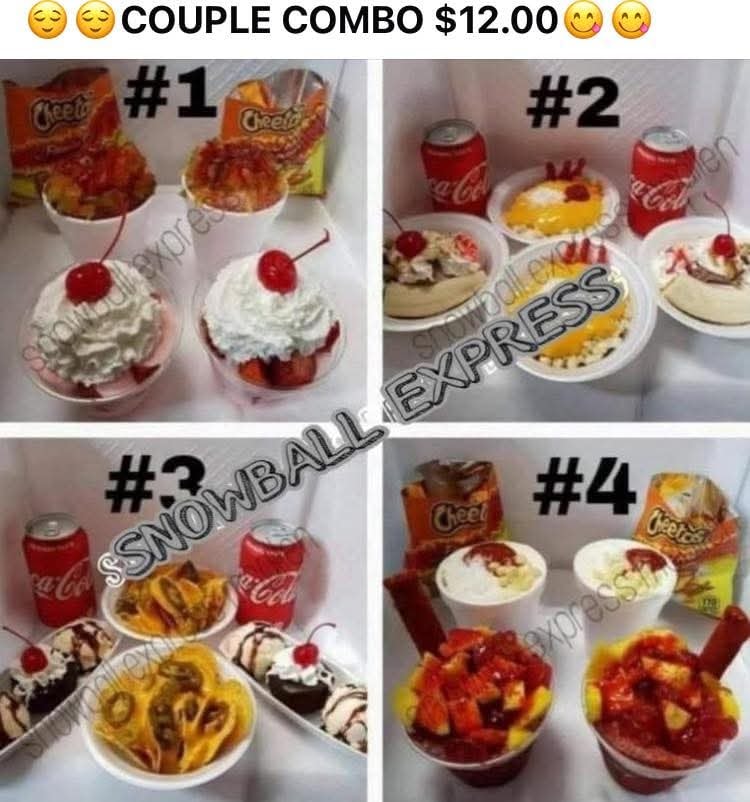 Redskin Express Snow Cones and Snacks