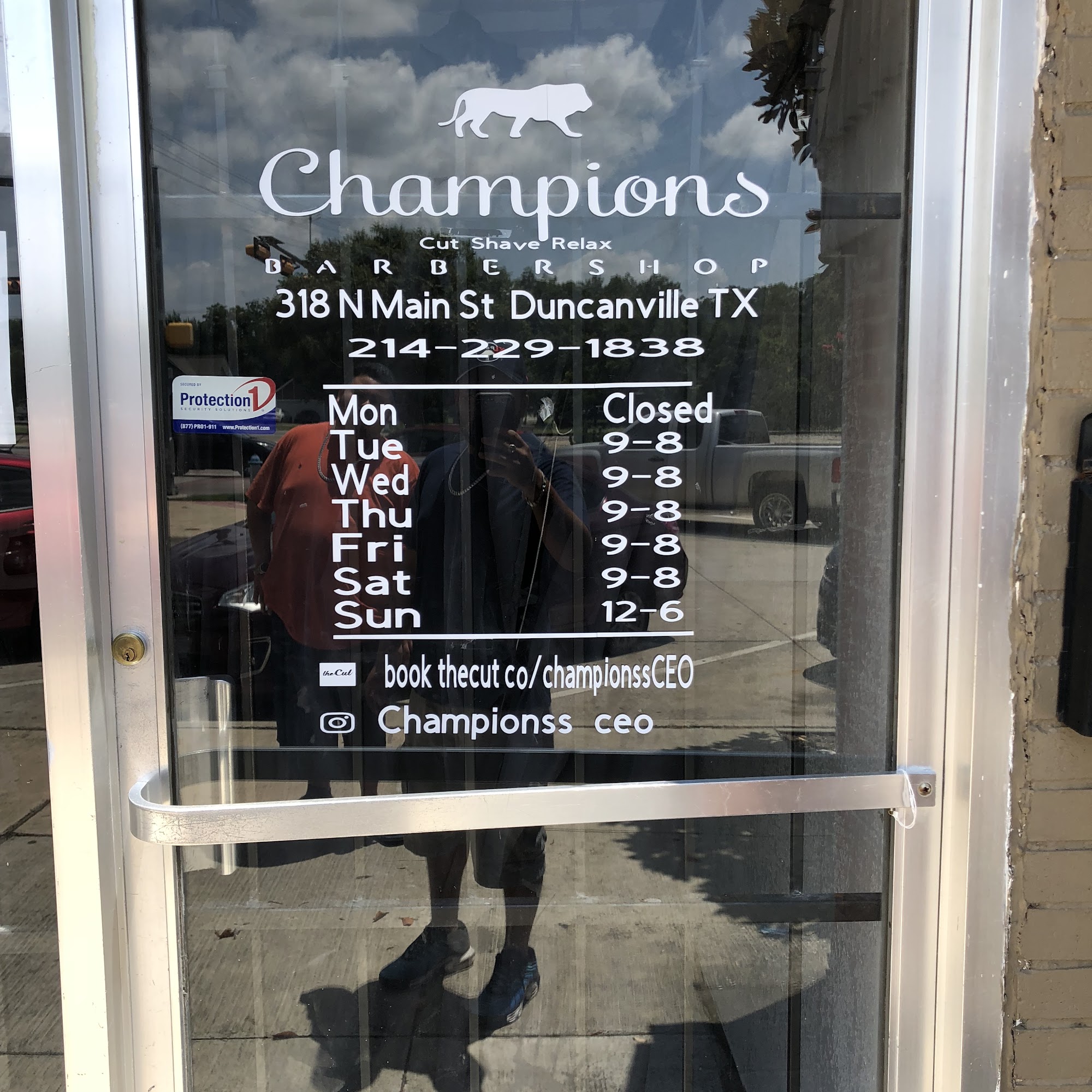 Champions Barbershop 318 N Main St, Duncanville Texas 75116