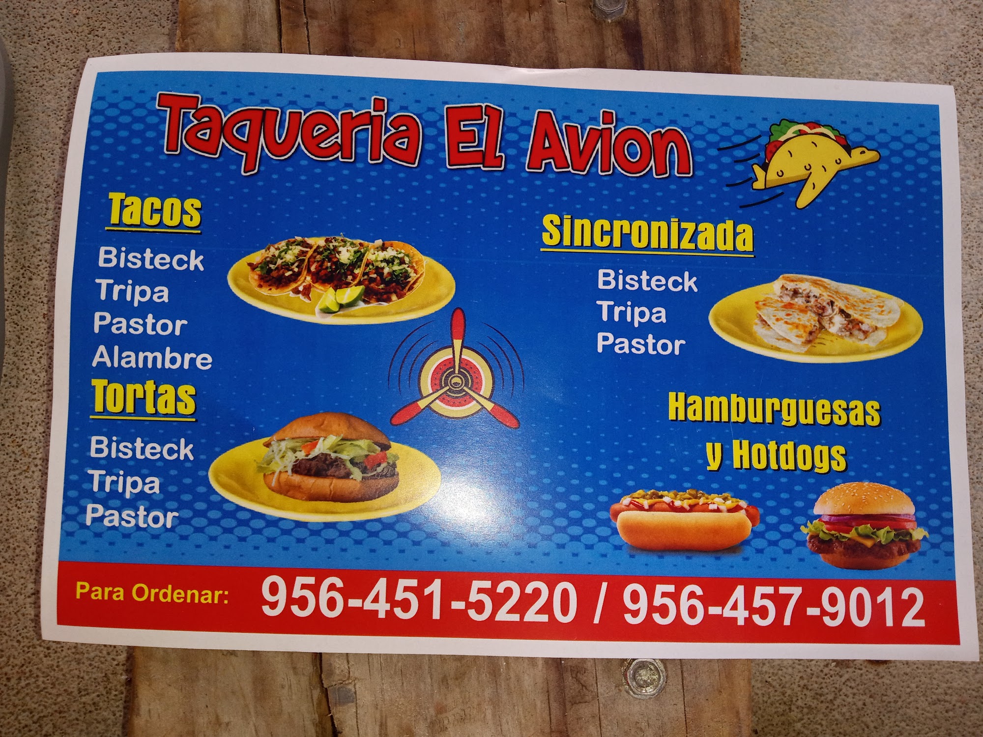 Taquería el avión FM2812, Edinburg