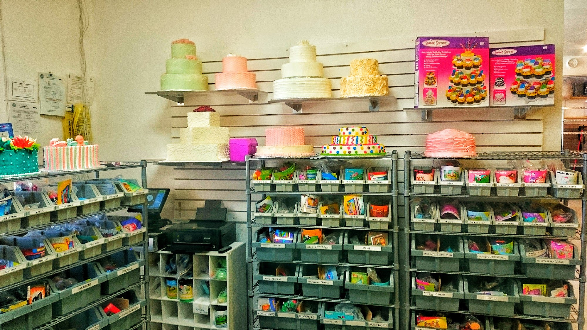 Greggerson's Cake Cottage Menu