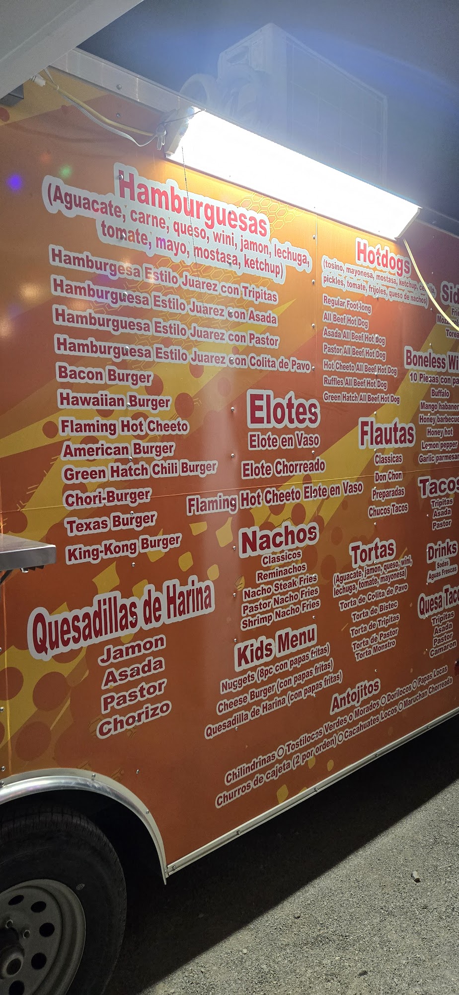 Hamburgesas Lola Menu