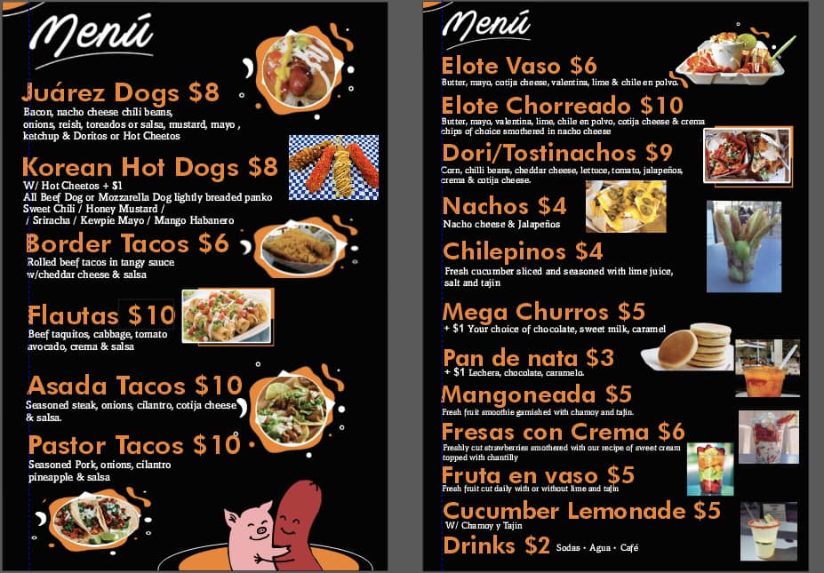 La Placita Cafe Menu