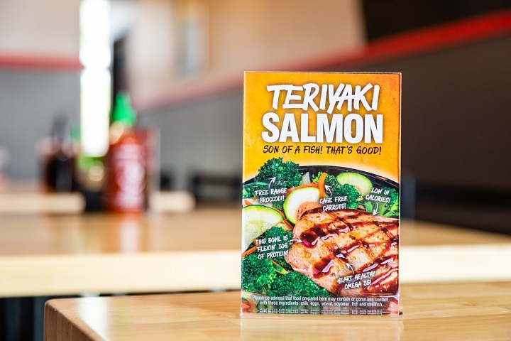 Teriyaki Madness Menu