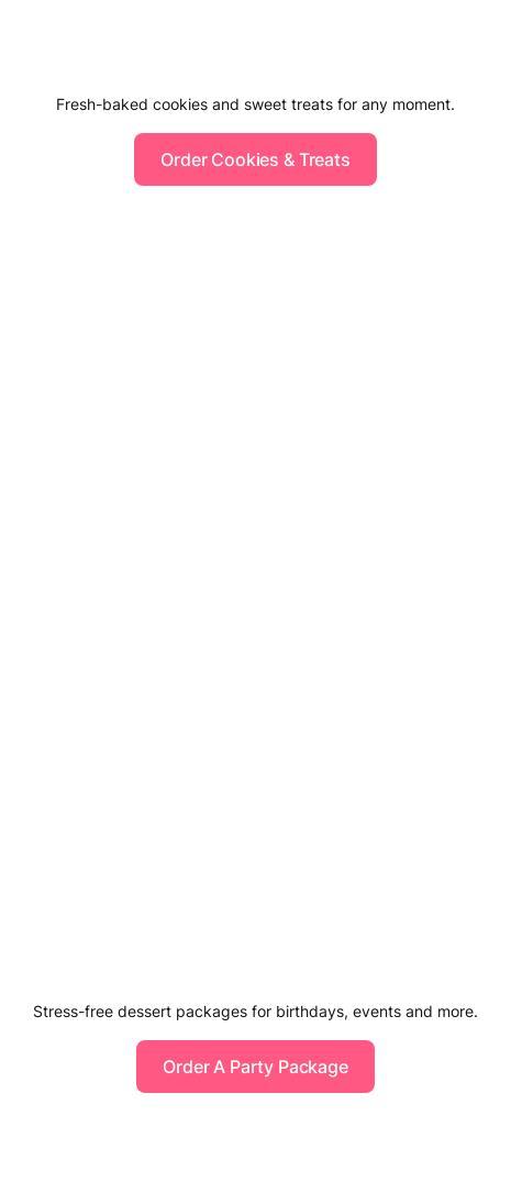 Baking Me Crazies Menu