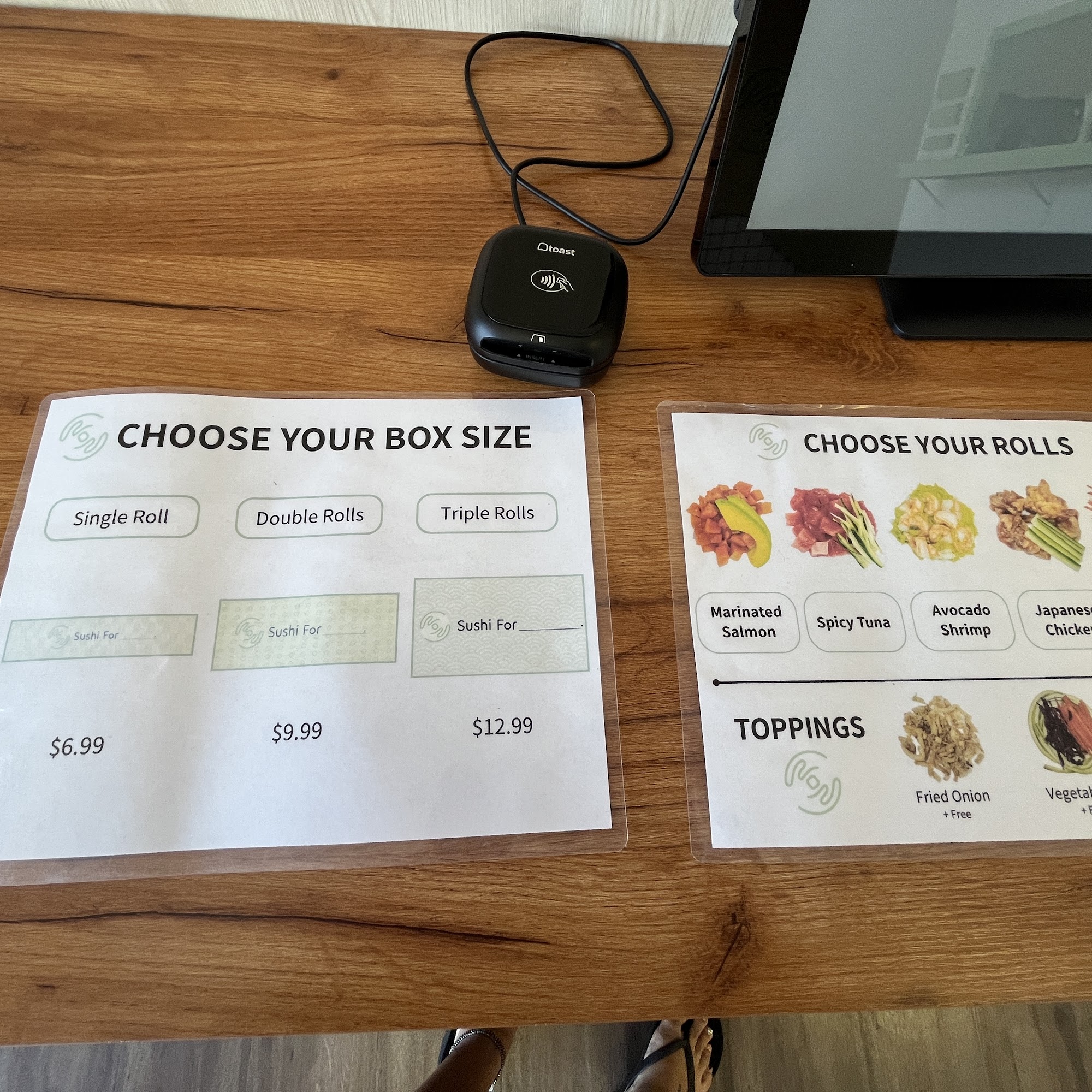 Sushi For Menu