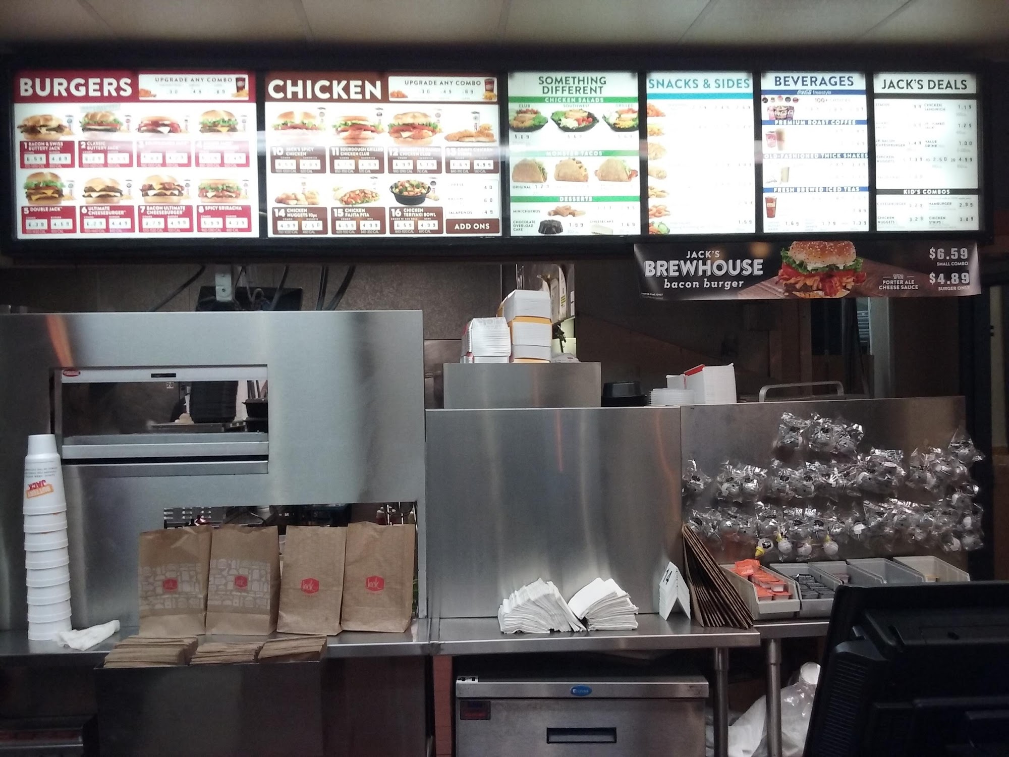 Jack in the Box Menu