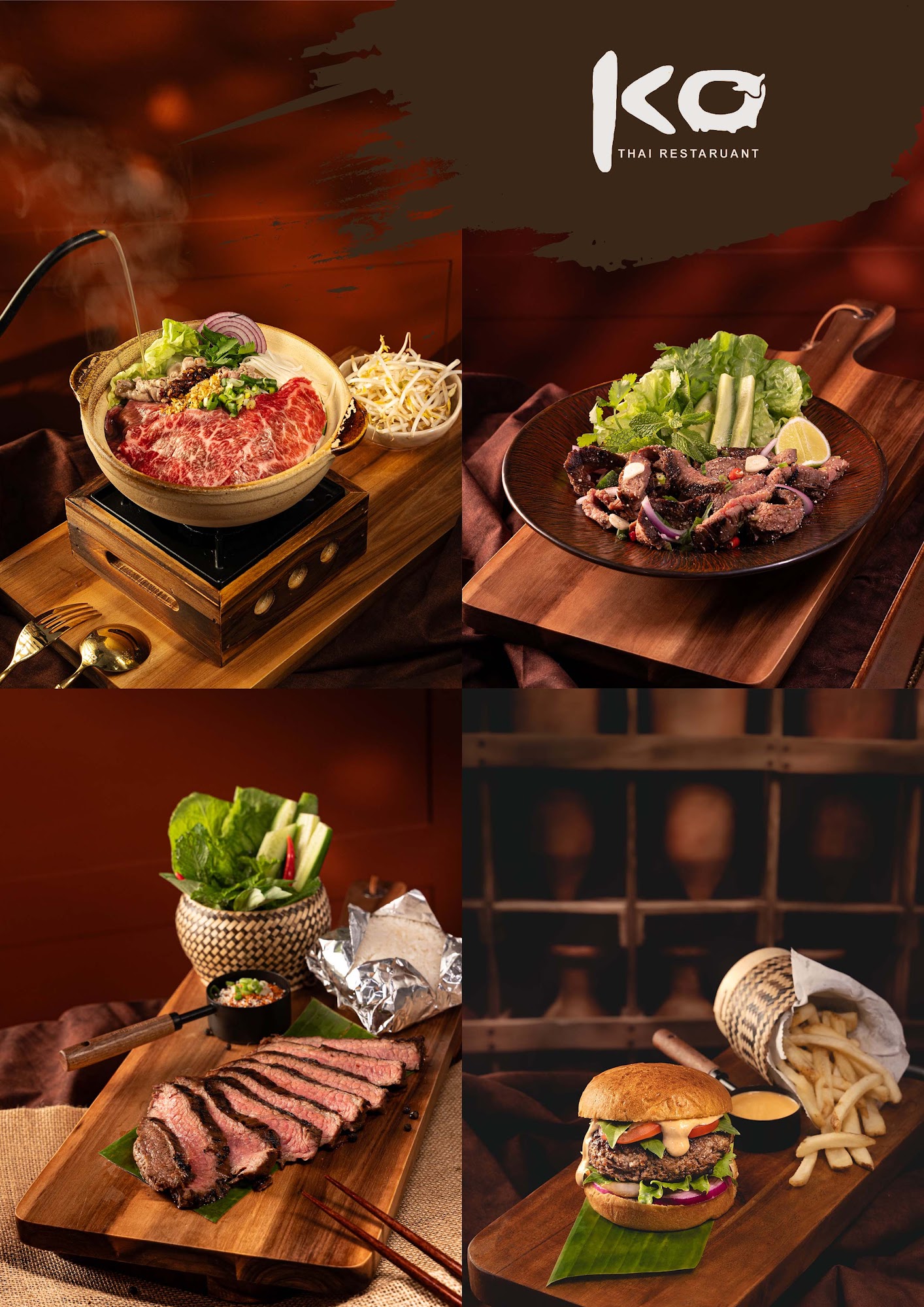 ko thai restaurant Menu