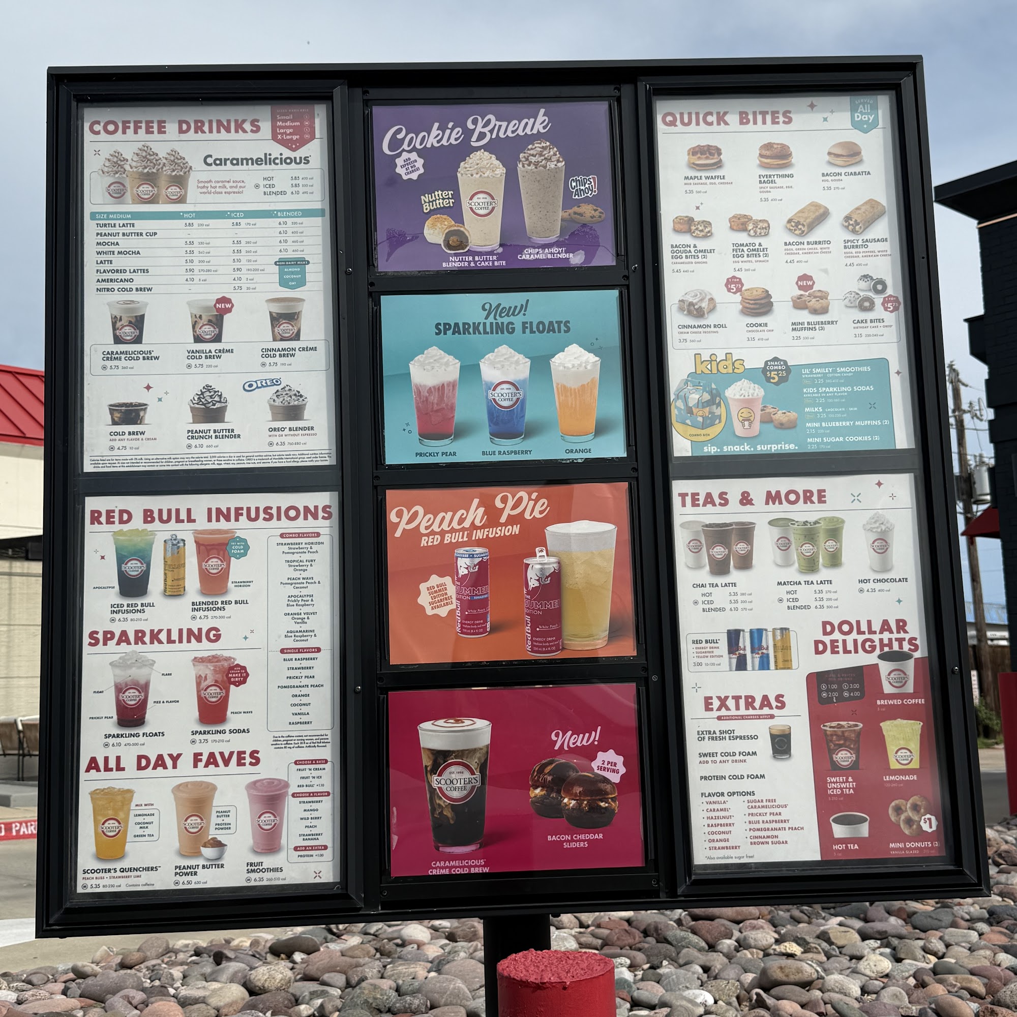 Scooter's Coffee Menu