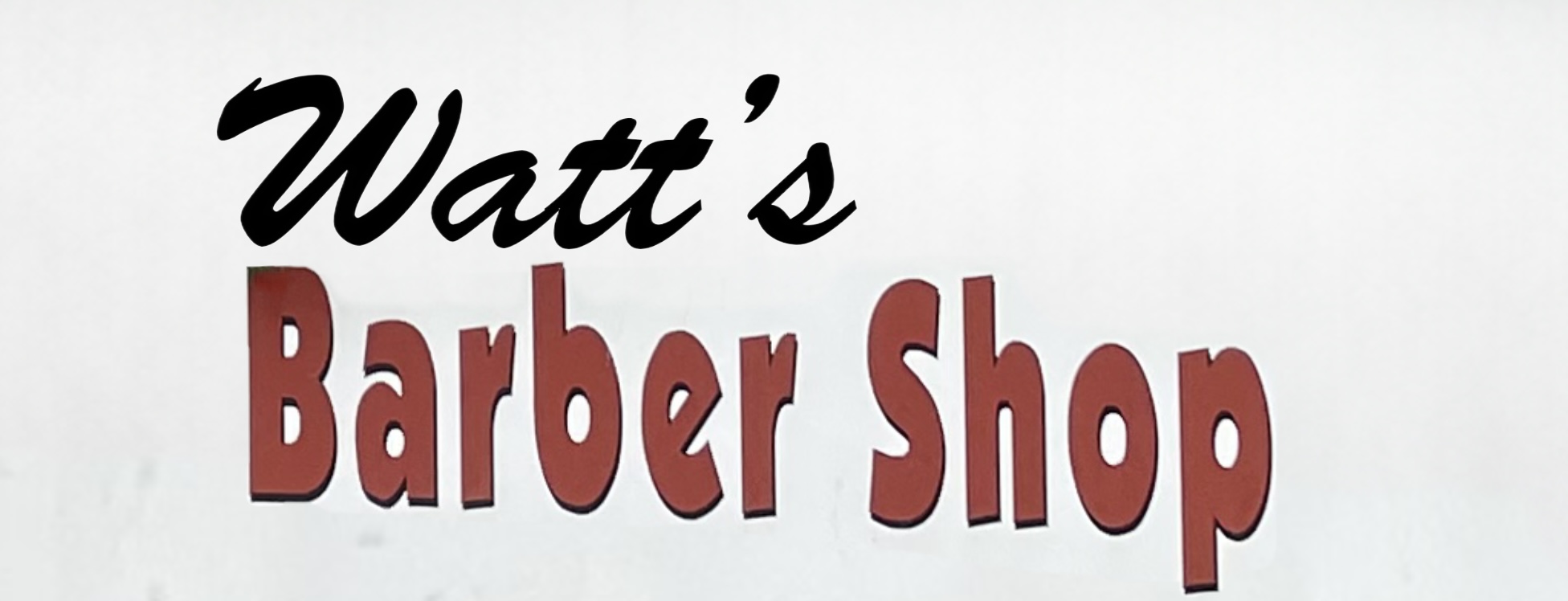 Watt's Barber Shop